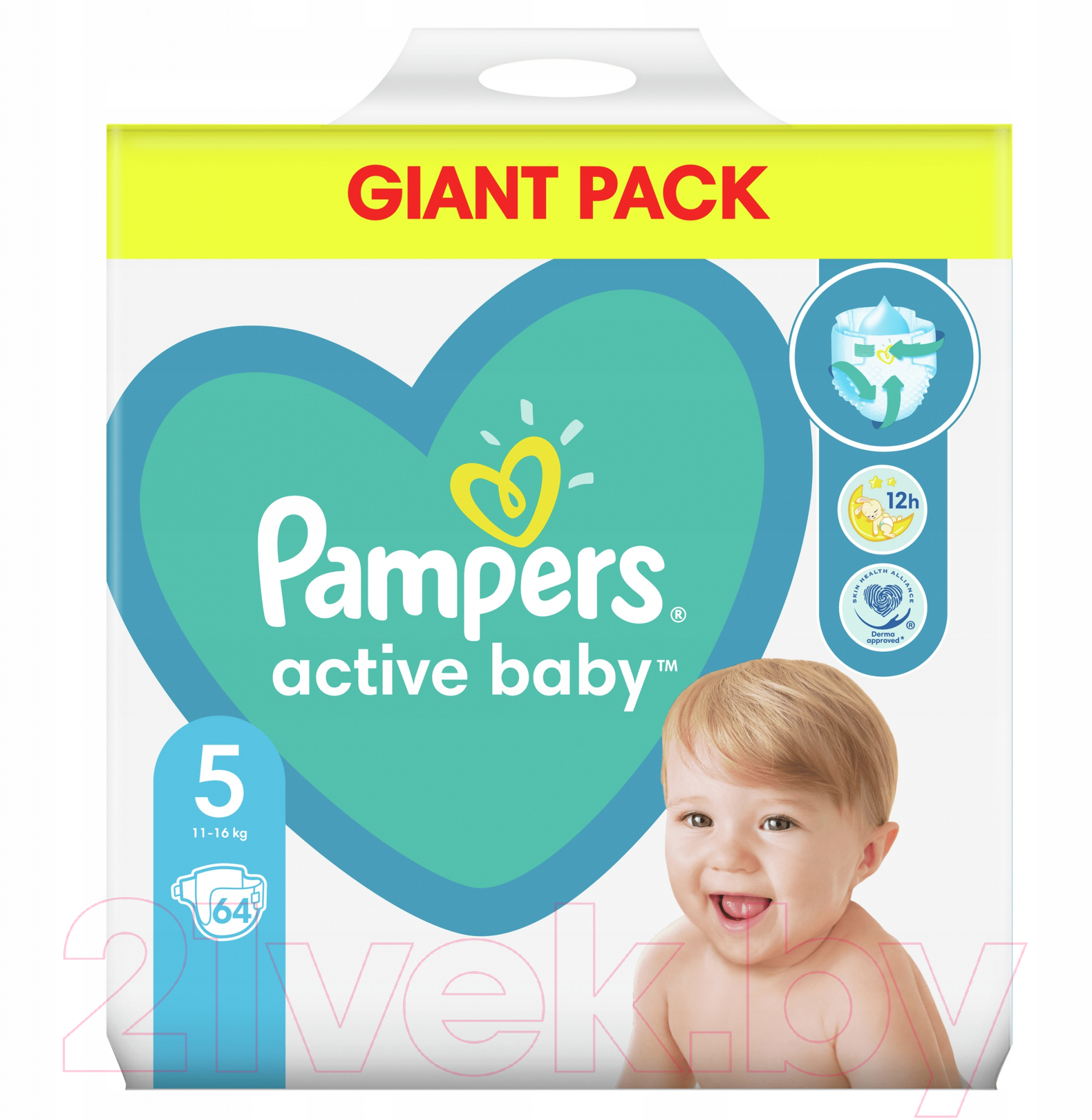 Подгузники детские Pampers Active Baby 5 Junior