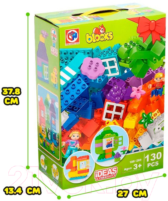 Конструктор Kids Home Toys Классический набор / 4371516