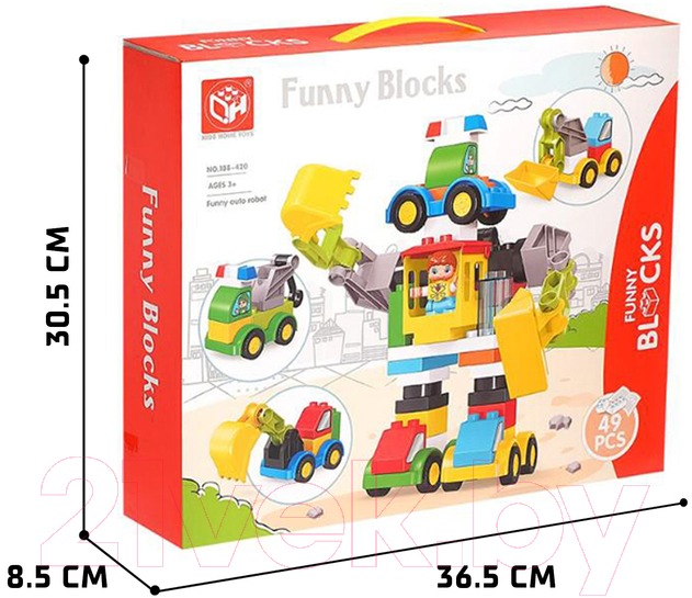 Конструктор Kids Home Toys Автобот / 4371518