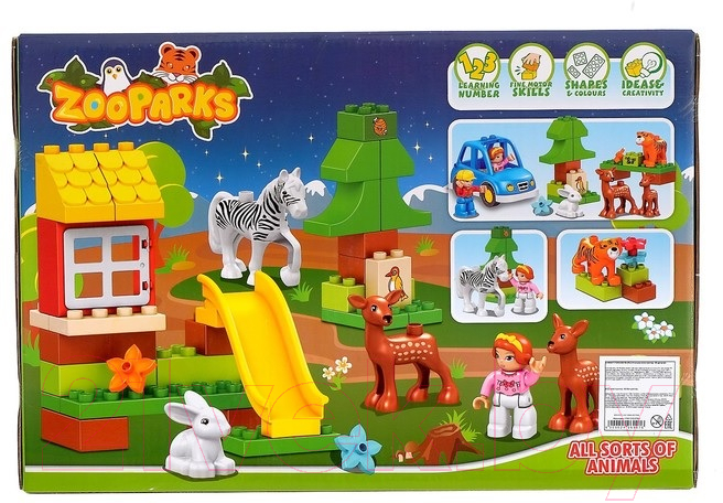 Конструктор Kids Home Toys Зоопарк / 2496907