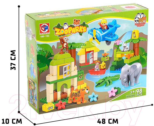 Конструктор Kids Home Toys Зоопарк / 2496908