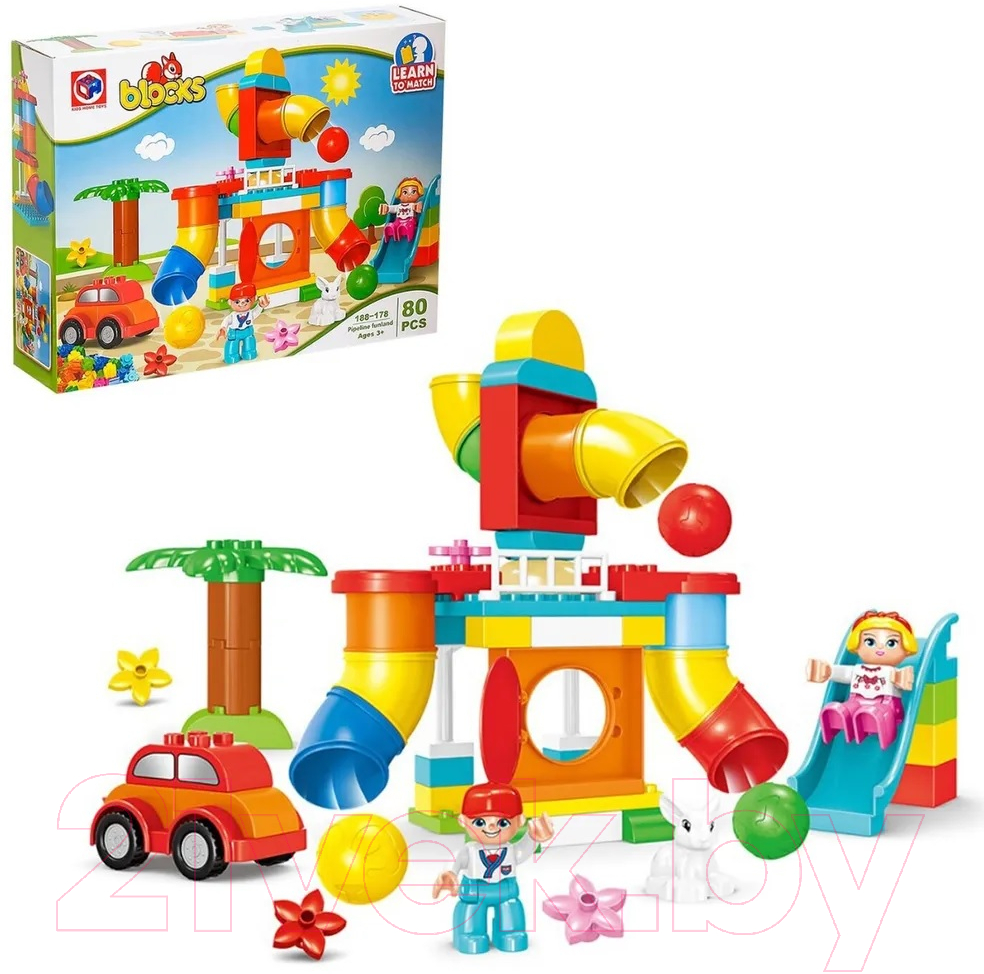 Конструктор Kids Home Toys Забавные лабиринты / 4371513