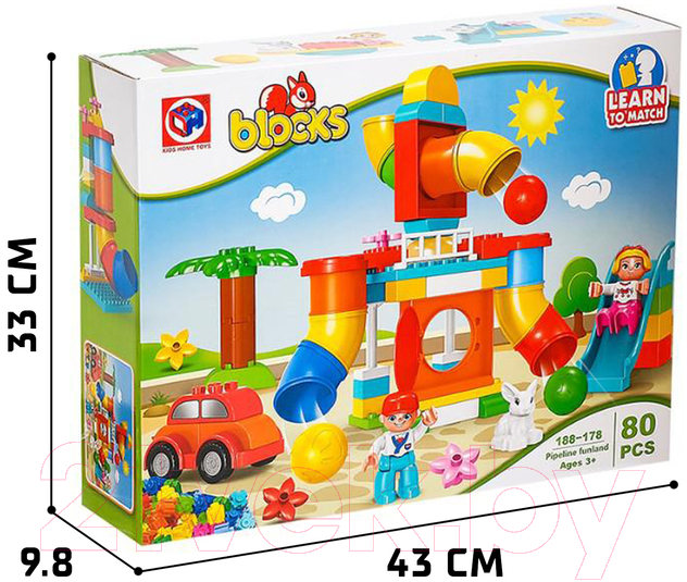 Конструктор Kids Home Toys Забавные лабиринты / 4371513