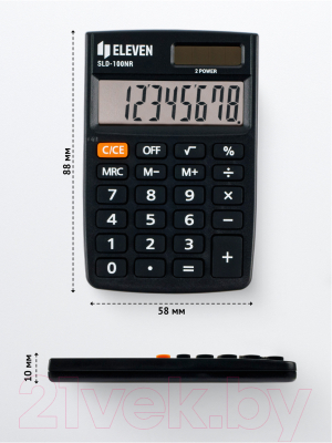 Калькулятор Eleven SLD-100NR (черный)