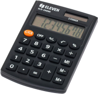 Калькулятор Eleven SLD-200NR (черный) - 