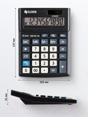 Калькулятор Eleven Business Line / CMB1001-BK (черный)