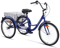 Велосипед AIST Cargo 1.1 2023 (24, синий) - 