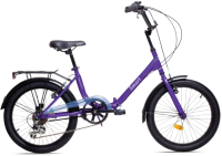 Велосипед AIST Smart 20 2.1 2022 (20, фиолетовый) - 