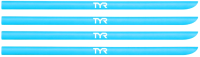 Резинка для лопаток TYR Silicone Replacement Straps LHPSILST/420 (синий) - 