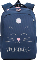 Школьный рюкзак Grizzly RG-366-4 (синий) - 