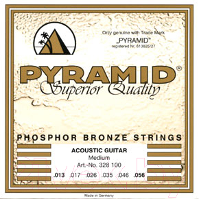 Струны для акустической гитары Pyramid 328100