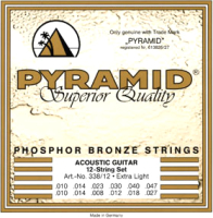 Струны для акустической гитары Pyramid 338/12 - 