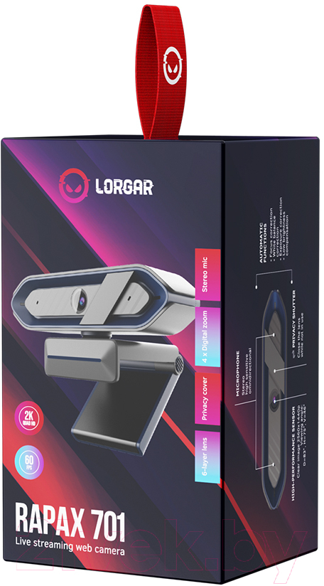 Веб-камера Lorgar LRG-SC701BL