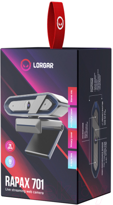 Веб-камера Lorgar LRG-SC701WT (белый)