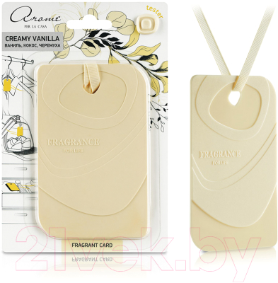 Ароматическое саше АЕР Fragrant Card Creamy Vanilla / 105242
