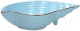 Миниатюра изображения товара Салатник Tognana Relief Dory Ракушка / RE1PI515832 (голубой)