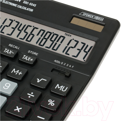 Калькулятор Eleven SDC-554S (черный)