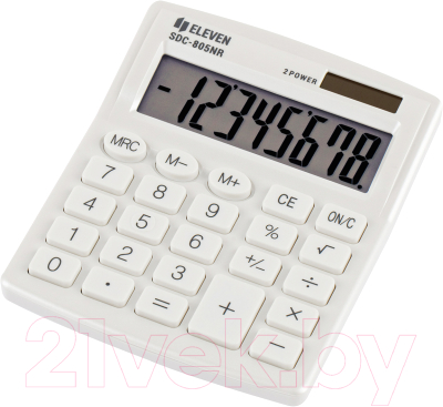 Калькулятор Eleven SDC-805NR-WH (белый)