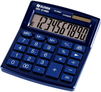 Калькулятор Eleven SDC-810NR-NV (темно-синий) - 