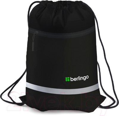 Мешок для обуви Berlingo Basic black / MS230104