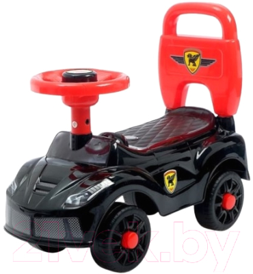 Каталка детская Qunxing Toys Ночной гонщик QX-3392-2 / 4462047 (черный)