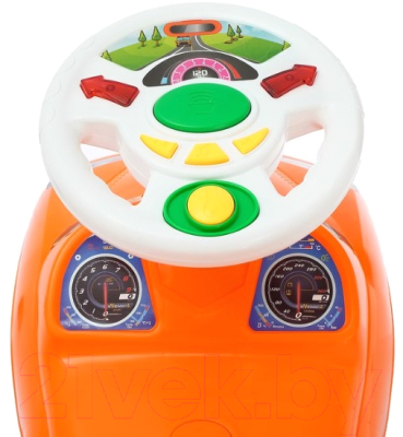 Каталка детская Qunxing Toys Ламбо QX-3375-1 / 4386834 (оранжевый)