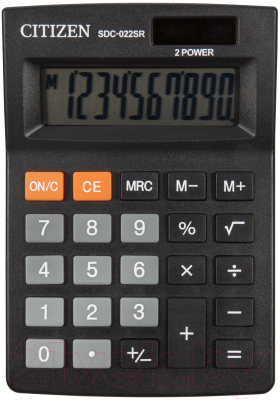 Калькулятор Eleven SDC-022SR (черный)