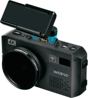 Автомобильный видеорегистратор Intego VX-1300S 4K (с радар-детектором и GPS-модулем) - 