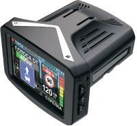 Автомобильный видеорегистратор Intego VX-1500S с радар-детектором и GPS-модулем - 