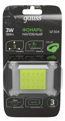 Изображение товара Фонарь Gauss GFL304 / GF304