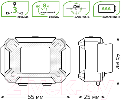 Изображение товара Фонарь Gauss GFL304 / GF304