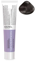 Крем-краска для волос Estel Sensation De Luxe 5/11 (светлый шатен пепельный интенсивный) - 