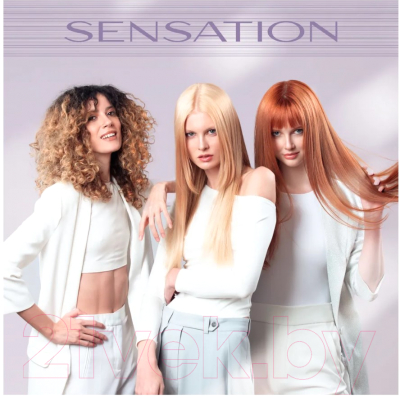 Крем-краска для волос Estel Sensation De Luxe 7/17 (русый пепельно-коричневый)