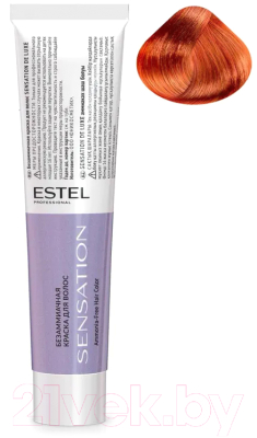 Крем-краска для волос Estel Sensation De Luxe 0/44 (оранжевый)