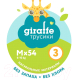 Миниатюра изображения товара Подгузники-трусики детские Lovular Giraffe M 6-10кг / 429709 (54шт)