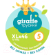 Миниатюра изображения товара Подгузники-трусики детские Lovular Giraffe XL 12-18кг / 429711 (46шт)