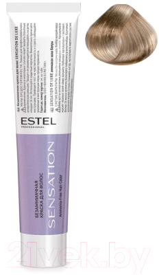 Крем-краска для волос Estel Sensation De Luxe 8/7 (светло-русый коричневый)