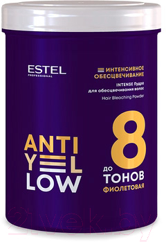 Порошок для осветления волос Estel Anti-Yellow Intense до 8 тонов (500г)