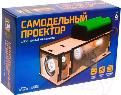 Конструктор электромеханический Эврики Самодельный проектор / 7731052
