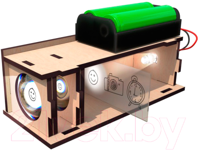 Конструктор электромеханический Эврики Самодельный проектор / 7731052