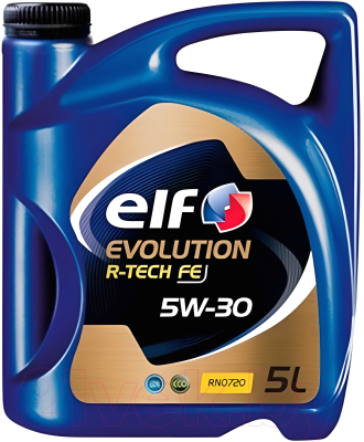 Моторное масло Elf Evolution R-Tech FE 5W30 / 213935 (5л)