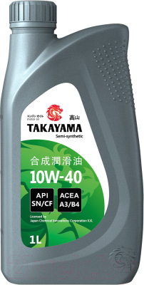 Моторное масло Takayama 10W40 / 605524 (1л)