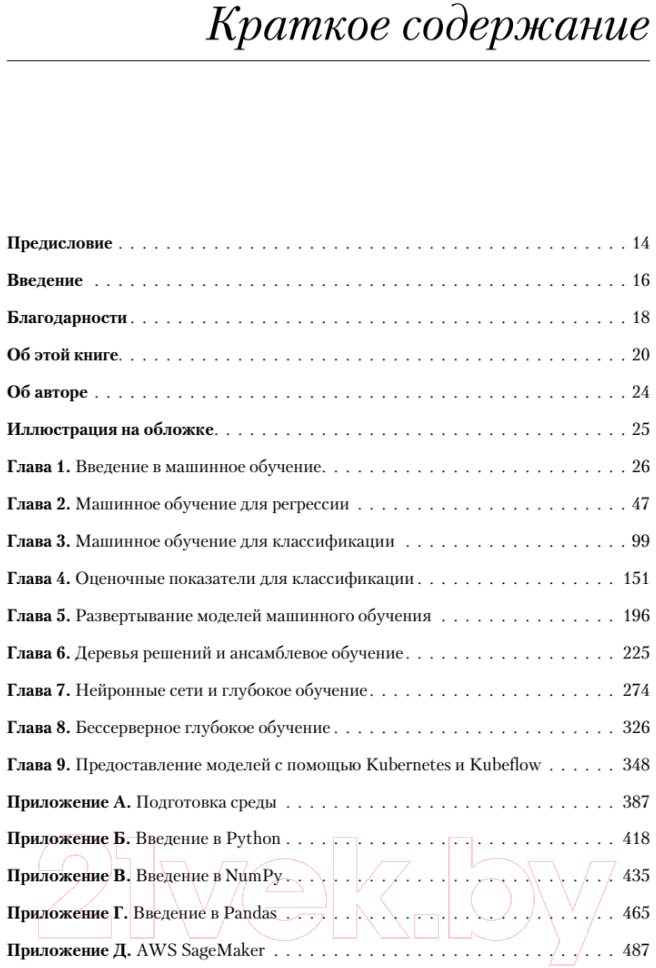 Книга Питер Машинное обучение. Портфолио реальных проектов