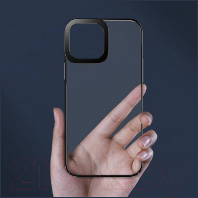 Чехол-накладка Baseus Glitter Phone Case для iPhone 13 / ARMC000001 (черный)