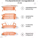 Миниатюра изображения товара Ванночка детская Bubago Amaro / BG 105-1 (Peach)