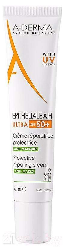Крем для лица A-Derma Epitheliale A.H Ultra Защитный Восстанавливающий SPF 50+