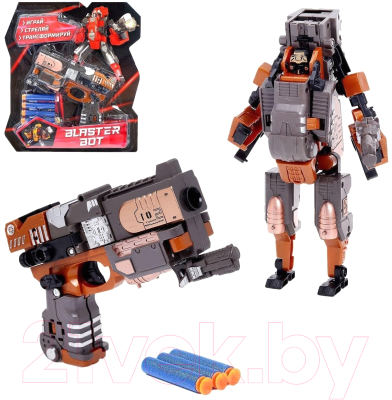 Бластер игрушечный Woow Toys Титан / 5001009 (коричневый)