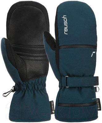 Варежки лыжные Reusch Alessia Gore-Tex / 6231622-4471 (р-р 8, Mitten Dress Blue/Black)