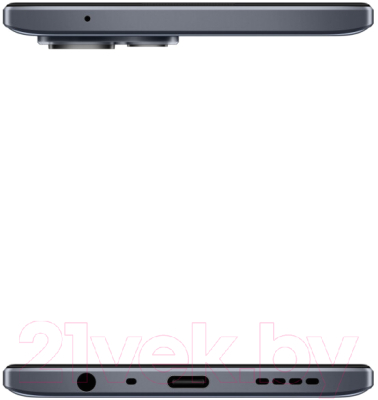 Изображение товара Смартфон Realme 9 4G 8GB/128GB NFC / RMX3521 (метеор черный)