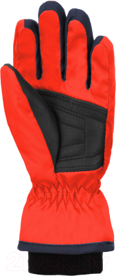 Перчатки лыжные Reusch Kids Fire / 6285105-3313 (р-р 3, Red/Dress Blue)